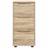 vidaXL Storage Cabinet Sonoma Oak 40 x 48 x 81 cm Engineered Wood