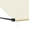 vidaXL Retractable Awning Cream 300x150 cm Fabric and Steel