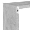 vidaXL Wall Cube Shelves 2 pcs Concrete Grey 30x15x30 cm