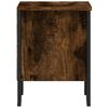 vidaXL Bedside Cabinet Smoked Oak 2 pcs 40x30x40 cm Engineered Wood