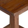 vidaXL Stool Natural 30 x 30 x 47 cm Mahogany Wood