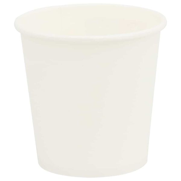 vidaXL Paper Coffee Cups with Lids 1000 pcs 4oz 100ml