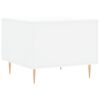 vidaXL Coffee Table White 50x50x40 cm Engineered Wood