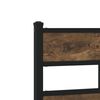 vidaXL Bed Frame without Mattress with Headboard Sonoma Oak 150x200 cm King Size