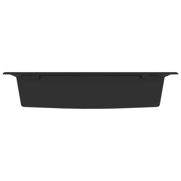 vidaXL Kitchen Sink Black 79 x 50 x 31 cm Granite