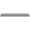 vidaXL Floating Wall Shelves 2 pcs Grey 90x23.5x3.8 cm MDF
