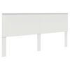 vidaXL Storage Bed with Headboard White 200 x 200 cm Engineered Wood