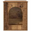 vidaXL Cat House Old Wood 53 x 52 x 62 cm Engineered Wood