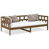 vidaXL Day Bed without Mattress Honey Brown Solid Wood Pine 80x200 cm