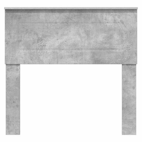 vidaXL Headboard with Headboard Concrete Grey 75 cm Engineered wood