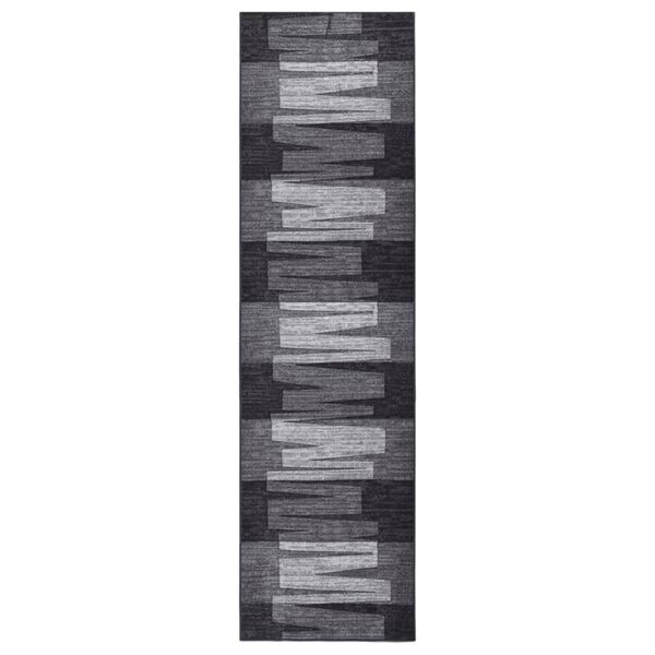 vidaXL Carpet Runner Anthracite 67x250 cm Anti Slip