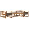 vidaXL Outdoor Sofa Set 6 pcs Natural Solid Acacia Wood