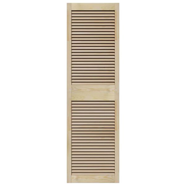 vidaXL Cabinet Door Natural 170 x 2.1 x 49.5 cm Solid Pine Wood