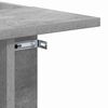 vidaXL End Table Concrete Grey 35 x 40 x 55 cm Engineered Wood