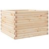 vidaXL Garden Planter 70x70x45.5 cm Solid Wood Pine