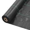 vidaXL Weed & Root Control Mat PP 2x100 m Black