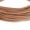 vidaXL Leather Cord Brown &Oslash;2.5 mm x 5 m Leather