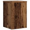 vidaXL Plant Stands 2 pcs Old Wood 25x25x35 cm Engineered Wood