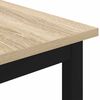 vidaXL Coffee Table Sonoma 40 x 40 x 36 cm Engineered Wood