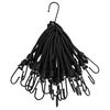 vidaXL Bungee Cord with Hooks 25 pcs 17 cm