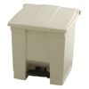 Rubbermaid Step-on Classic Container 30 L Beige