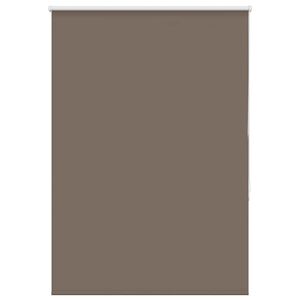 vidaXL Roller Blind Blackout Coffee 115x150 cm Fabric Width 110.7 cm Polyester