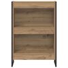 vidaXL Book Cabinet Artisian Oak 60 x 30 x 86.5 cm Engineered Wood