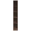 vidaXL Wardrobe Brown Oak 30x50x200 cm Engineered Wood