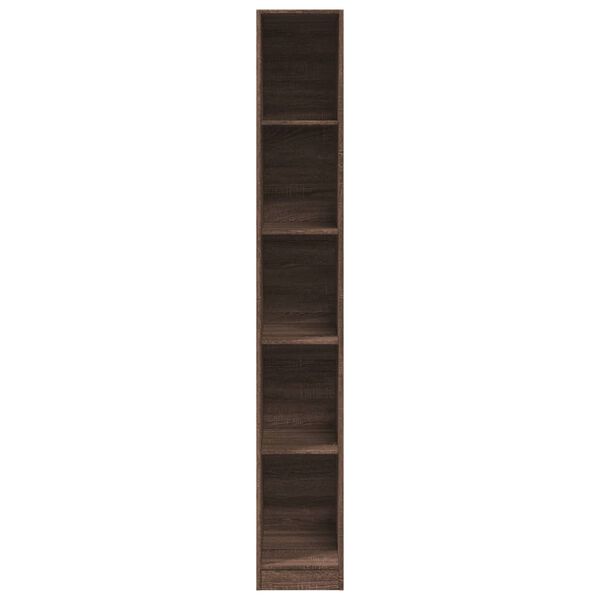 vidaXL Wardrobe Brown Oak 30x50x200 cm Engineered Wood