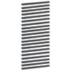 vidaXL Garden Cover Profile 20 pcs 100 x 5 x 5 cm Steel Anthracite