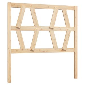 vidaXL Bed Headboard 81x4x100 cm Solid Wood Pine