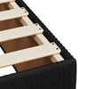 vidaXL Bed Frame without Mattress Black 120x190 cm Small Double Velvet