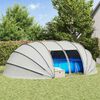 vidaXL Pool Tent Dome Grey 640 x 432 x 205 cm