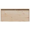 vidaXL Wall Cabinet 80x30x35 cm Solid Wood Pine