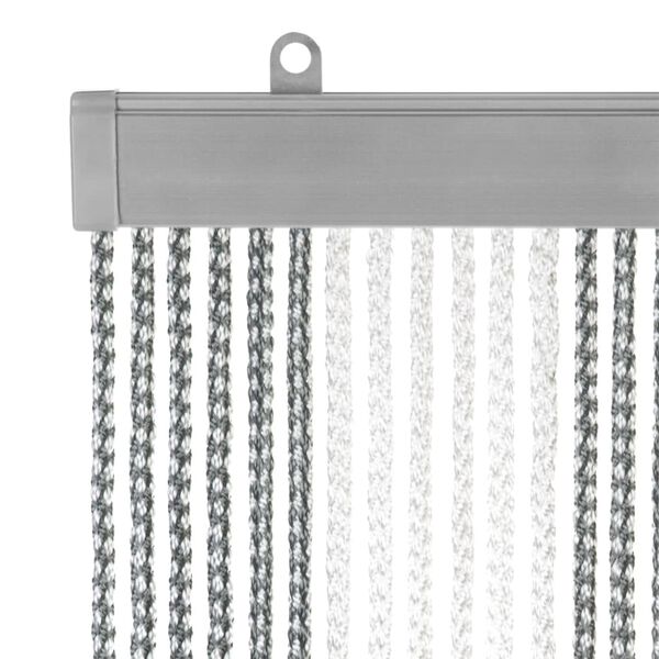 Travellife Fly Curtain for Door Korda 190x60 cm Grey and White