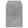 vidaXL TV Cabinet Wall-mounted Concrete Grey 80x30x41 cm