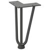 vidaXL Hairpin Legs for Coffee Table 4 pcs Anthracite 20 cm Solid Steel