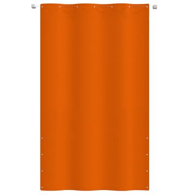 vidaXL Balcony Screen Orange 140x240 cm Oxford Fabric