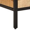 vidaXL Side Table with Shelf Brown 35 x 35 x 45 cm Solid Mango Wood