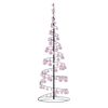 vidaXL LED Christmas Tree with Baubles 100 LEDs Warm White 150 cm