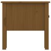 vidaXL Side Tables 2 pcs Honey Brown 50x50x49 cm Solid Wood Pine