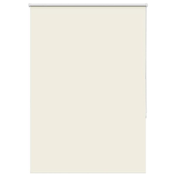 vidaXL Roller Blind Blackout Off White 90x130 cm Fabric Width 85.7 cm Polyester