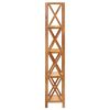 vidaXL 5-Tier Shelf 40x30x163.5 cm Solid Oak Wood
