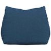 vidaXL Back Pillow Blue 45 x 20 x 35 cm Fabric
