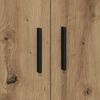 vidaXL Storage Cabinet 2 pcs Artisan Oak 127 x 41 x 40 cm