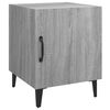 vidaXL Bedside Cabinets 2 pcs Grey Sonoma Engineered Wood