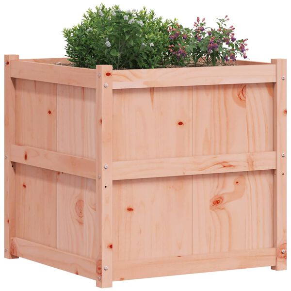 vidaXL Garden Planter 70x70x70 cm Solid Wood Douglas