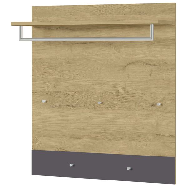 Germania Coat Rack Panel GW-Berlebeck Grey