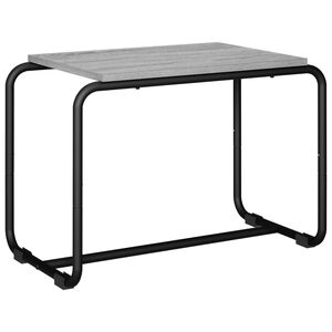 vidaXL TV Stand 60 x 35.5 x 42 cm Grey Sonoma Engineered Wood