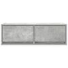 vidaXL TV Cabinet Concrete Grey 80x31x25.5 cm Engineered Wood